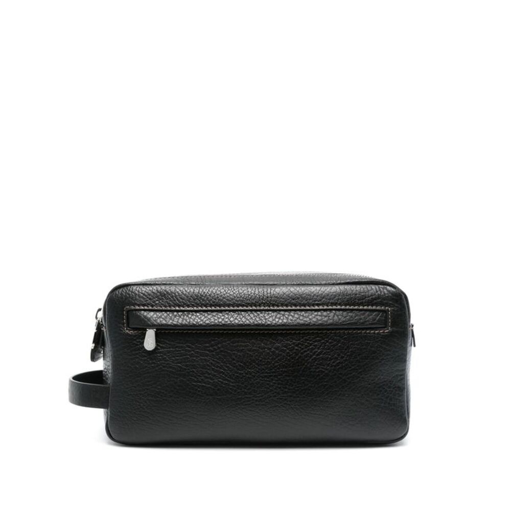 Brunello Cucinelli Black Wash Bags Men